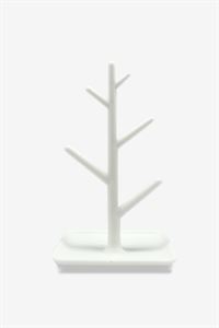 Mono Smyckesträd, minimalistiskt i vit